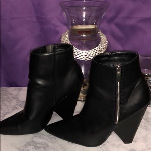 Charlotte Russe Shoes - Black wedges booties Charlotte Russe Shoes - Black wedges booties